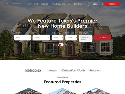 New Home Search Texas